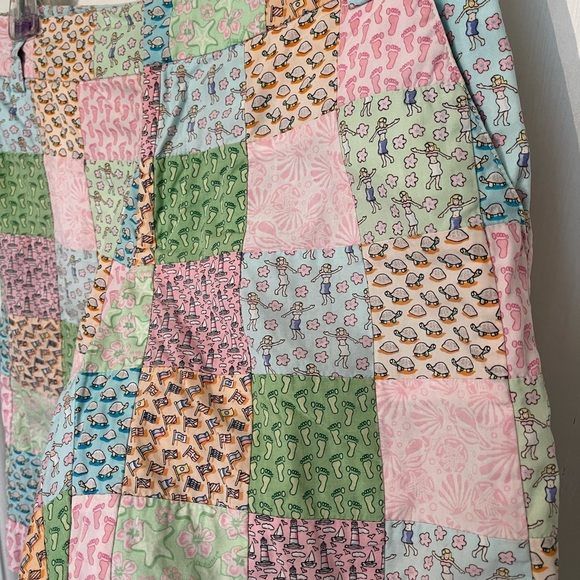 Vineyard Vines Patchwork Shorts Size 0 - Picture 3 of 5